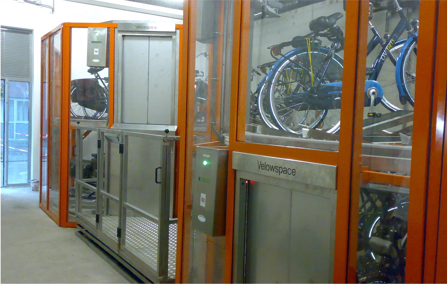 EZ-Carousel™ Automated Bike Parking System