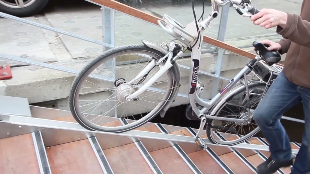 EZ-Conveyor Automated Bike Parking System