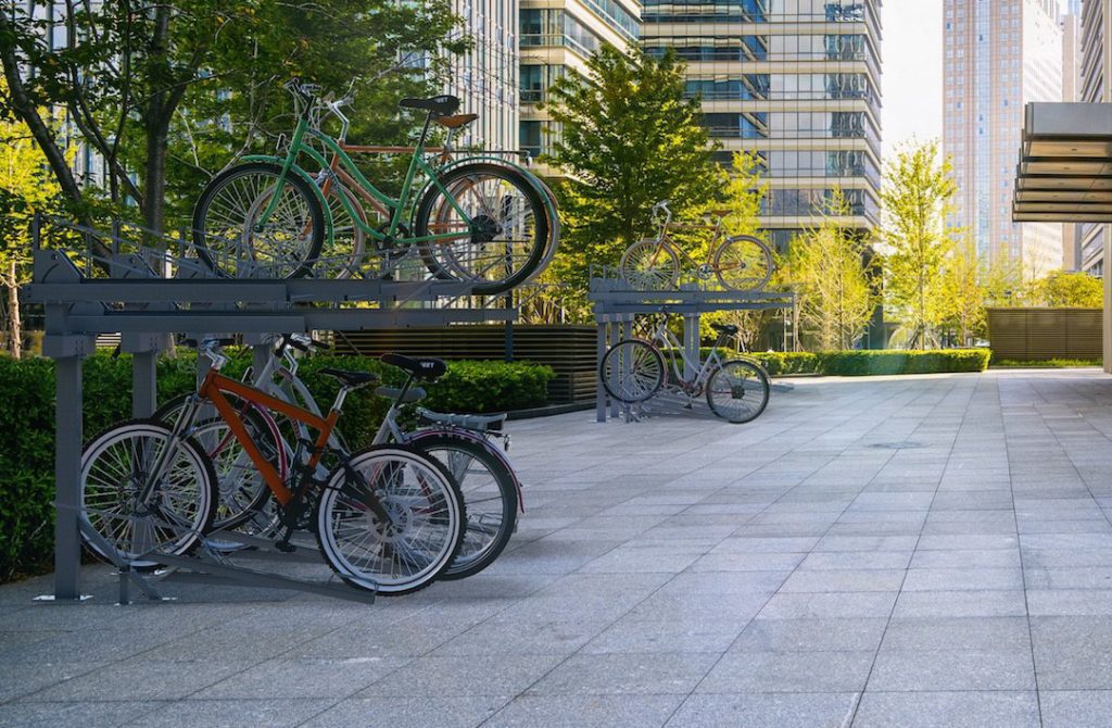 Two-Tier Double Decker Bike Racks