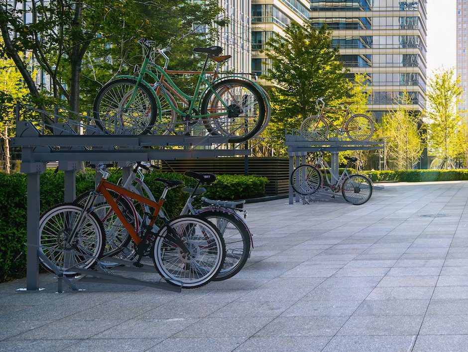 Two-Tier Double Decker Bike Racks