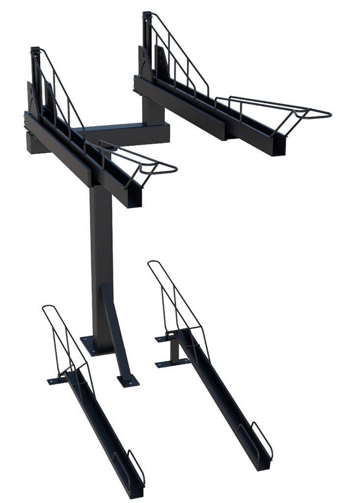 Kinetic EZ Lift™ Two-Tier Bike Rack